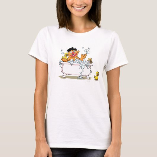  Ernie in Bathtub T-shirt (Voorkant)