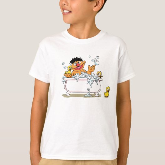  Ernie in Bathtub T-shirt (Voorkant)