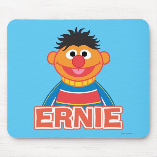 Ernie Klassieke Stijl Muismat (Voorkant)