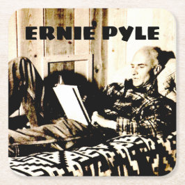 ERNIE PYLE AHTERBAAN NEW MEXICO KARTONNEN ONDERZETTERS