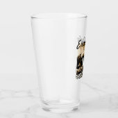 ERNIE PYLE BIERGlas LIGGENDE Glas (Rechts)