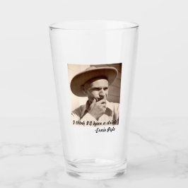 Ernie Pyle drinkglas bierglas Glas