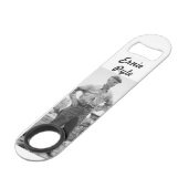 Ernie Pyle flesopener voor bierflessen Speed Flessenopener (Voorkant Gekanteld)
