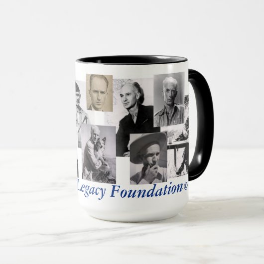 Ernie Pyle Legacy Foundation Coffee Mok (Voorkant rechts)