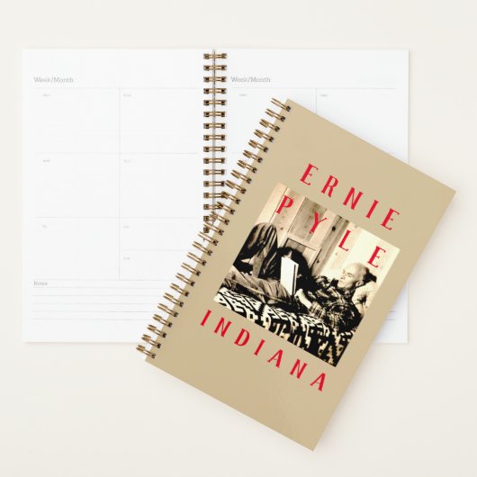 Ernie Pyle Planner notebook tijdschrift (Display)