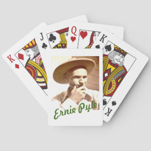 ERNIE PYLE PLAYCARDS PET POKERKAARTEN