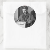 Ernie Pyle Wetenschapstoelage Sticker (Tas)