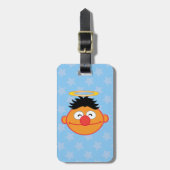 Ernie Smiling Face met Halo Bagagelabel (Voorkant verticaal)