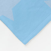 Ernie Smiling Face met Halo | Jouw namen toevoegen Fleece Deken (Hoek)