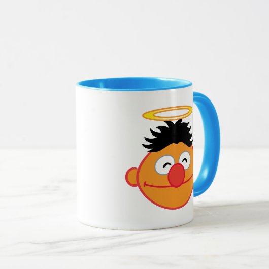 Ernie Smiling Face met Halo Mok (Voorkant rechts)