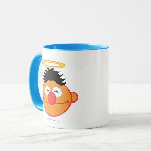 Ernie Smiling Face met Halo Mok (Voorkant links)