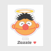 Ernie Smiling Face met Halo Sticker (Vel)