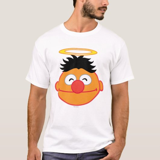 Ernie Smiling Face met Halo T-shirt (Voorkant)