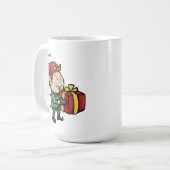 Ernie the Elf KerstMok Koffiemok (Voorkant links)