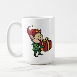 Ernie the Elf KerstMok Koffiemok