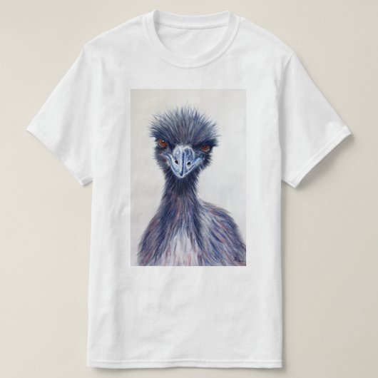 Ernie the Emu T Shirt (Design voorkant)