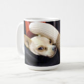 Ernie the Sock Monkey en Chihuahua Mok (Voorkant links)