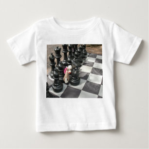 Ernie the Sock Monkey Pplay Chess small shirt
