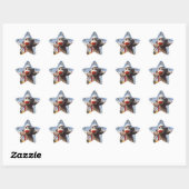 Ernie the Sock Monkey Star Sticker (Vel)