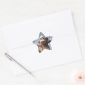 Ernie the Sock Monkey Star Sticker (Envelop)