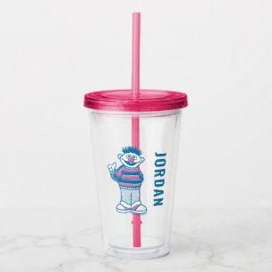 Ernie U Mad, Bert? Acryl Drinkbeker