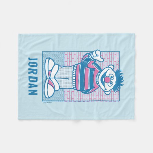 Ernie | U Mad, Bert? Fleece Deken (Voorkant (Horizontaal))