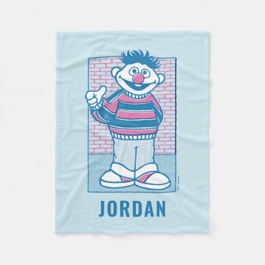 Ernie | U Mad, Bert? Fleece Deken (Voorkant)