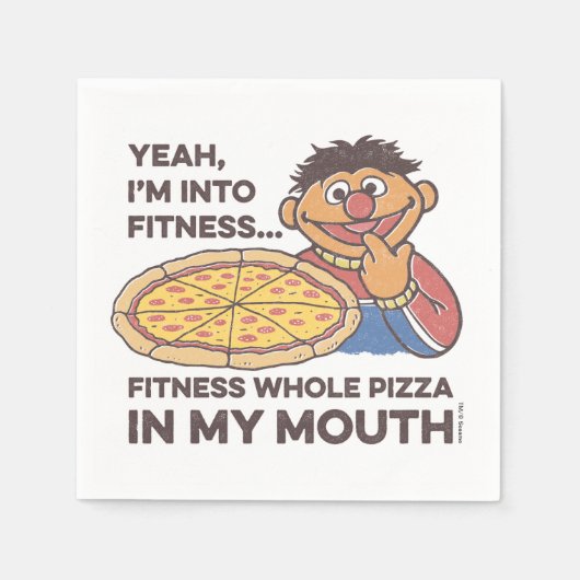 ErnieJa, ik ben in Fitness Servet (Voorkant)