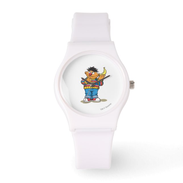 Ernie's Bananas Horloge (Voorkant)
