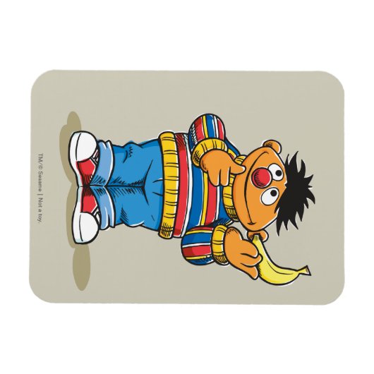 Ernie's Bananas Magneet (Horizontaal)