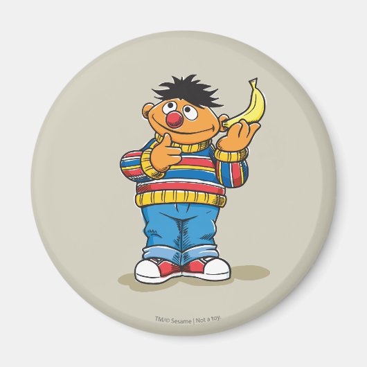 Ernie's Bananas Magneet (Voorkant)