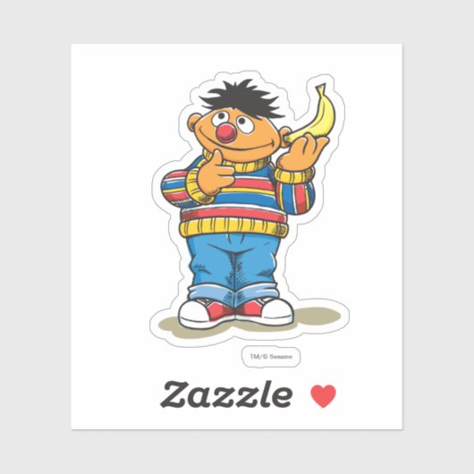 Ernie's Bananas Sticker (Vel)