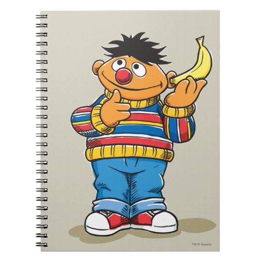 Ernie's Bananen Notitieboek (Voorkant)