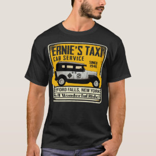 Ernies taxi service is een geweldig leven t-shirt