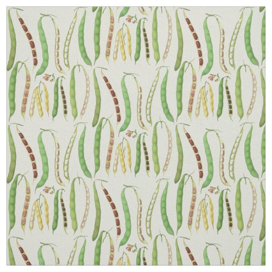 Ernst Benary's Bean Varieties Stof (Swatch)