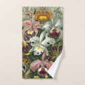 Ernst Haeckel Art Print: Orchidae Oncidiums, tulpe Bad Handdoek (Handdoek)