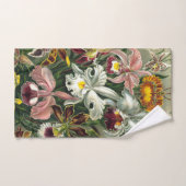 Ernst Haeckel Art Print: Orchidae Oncidiums, tulpe Bad Handdoek (Handdoek)