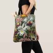 Ernst Haeckel Art Print: Orchidae Oncidiums, tulpe Tote Bag (Dichtbij)