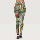Ernst Haeckel Art Print: Trochilidae Leggings (Achterkant)