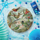 Ernst Haeckel Art Print: Trochilidae Papieren Bordje (Feest)