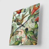 Ernst Haeckel Art Print: Trochilidae Vierkante Klok (Hoek)