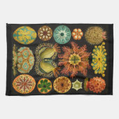 Ernst Haeckel Ascidiae Zee levensillustratie Theedoek (Horizontaal)