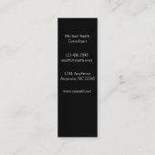 Ernst Haeckel Aspidonia Mini Visitekaartje (Achterkant)