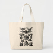 Ernst Haeckel Bats (Chiroptera) Grote Tote Bag (Voorkant)
