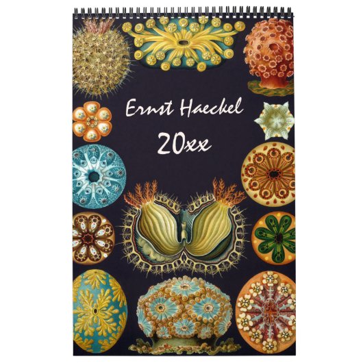  Ernst Haeckel, Biology, Botany, Science Kalender (Hoes)