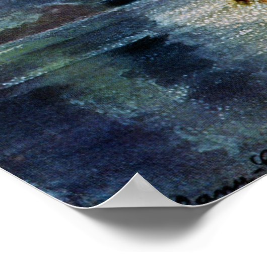 Ernst Haeckel Ceylon Jungle River Poster (Hoek)