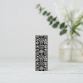 Ernst Haeckel Diatomea Mini Visitekaartje (Staand voorkant)