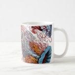 Ernst Haeckel Discomedusae Jellyfish Koffiemok<br><div class="desc">Discomedusae is een taxonomische groep (subklasse van de Scyphozoa) kwallen. Ernst Heinrich Philipp August Haeckel was een Duitse bioloog, natuurkundige, filosoof, arts, professor, marien bioloog, en kunstenaar die duizenden nieuwe soorten ontdekte, beschreef en noemde, een genealogische boom in kaart bracht die alle levensvormen betrof, en vele termen in de biologie...</div>