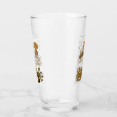 Ernst Haeckel Gamochonia, Octopus, Inktvis Glas (Rechts)