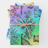  Ernst Haeckel herkleurde het zeeleven Inpakpapier Vel (In situ)